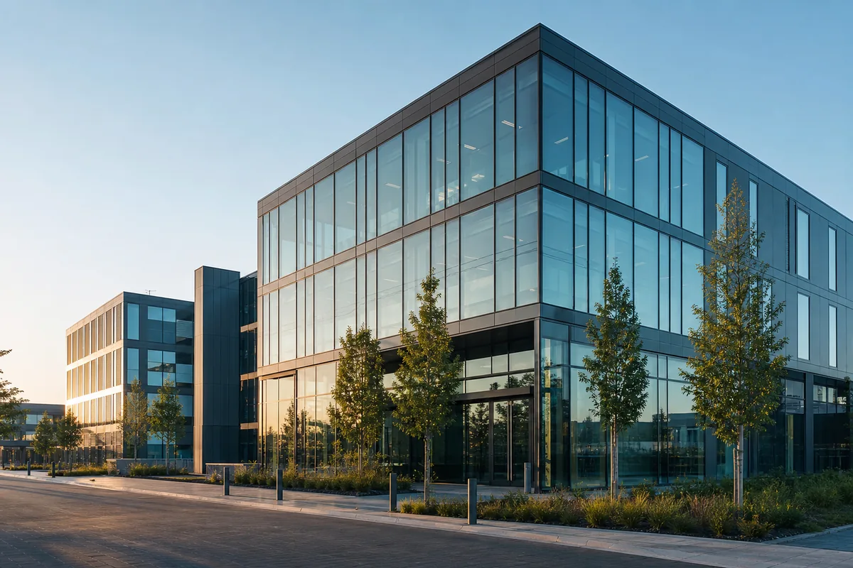 Modernes Bürogebäude — ELMS Metering GmbH, Ratingen
